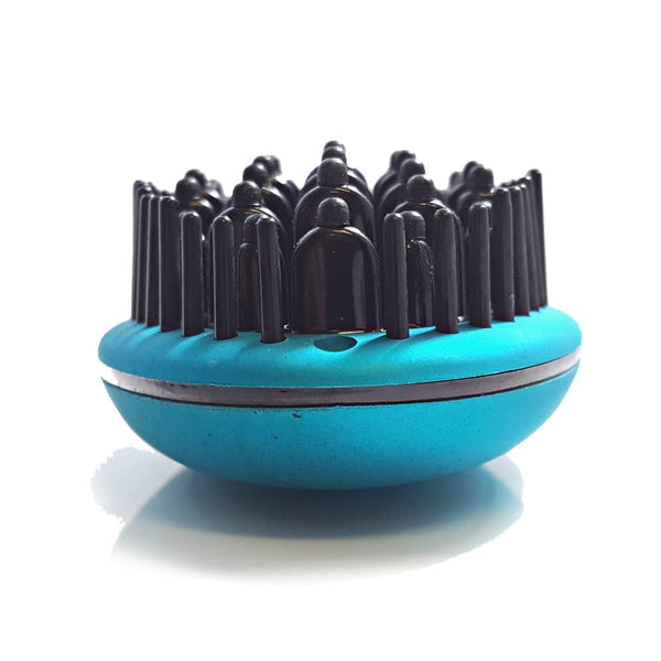 Metallic Turquoise Heated Brush Set