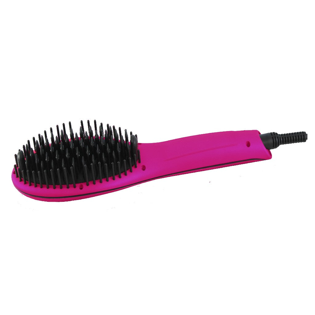 Neo ionic heated outlet straightener brush