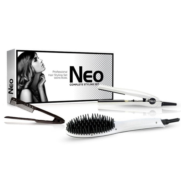 White Pearl Headed Brush Set
